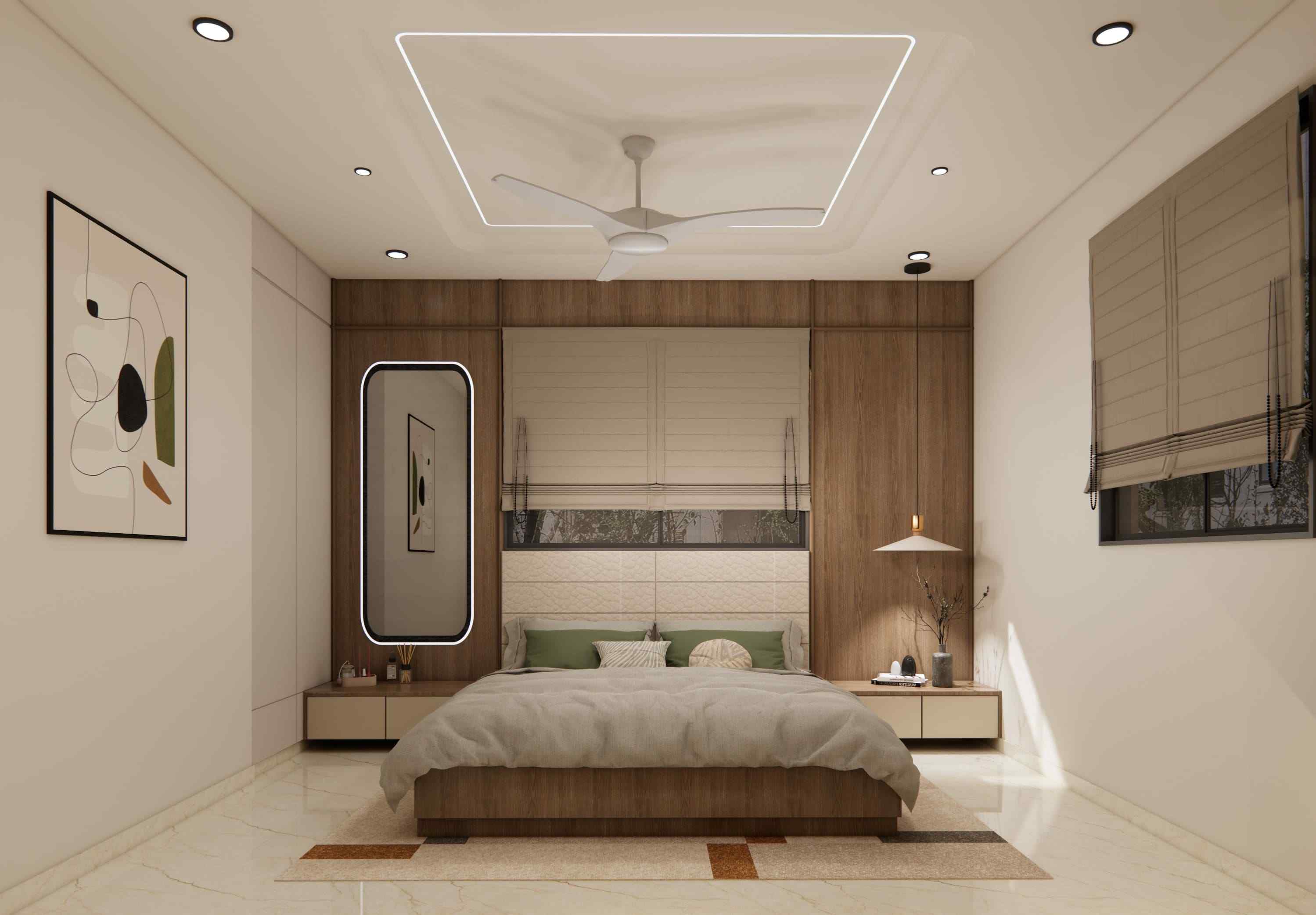 Luxury Bedroom View 1